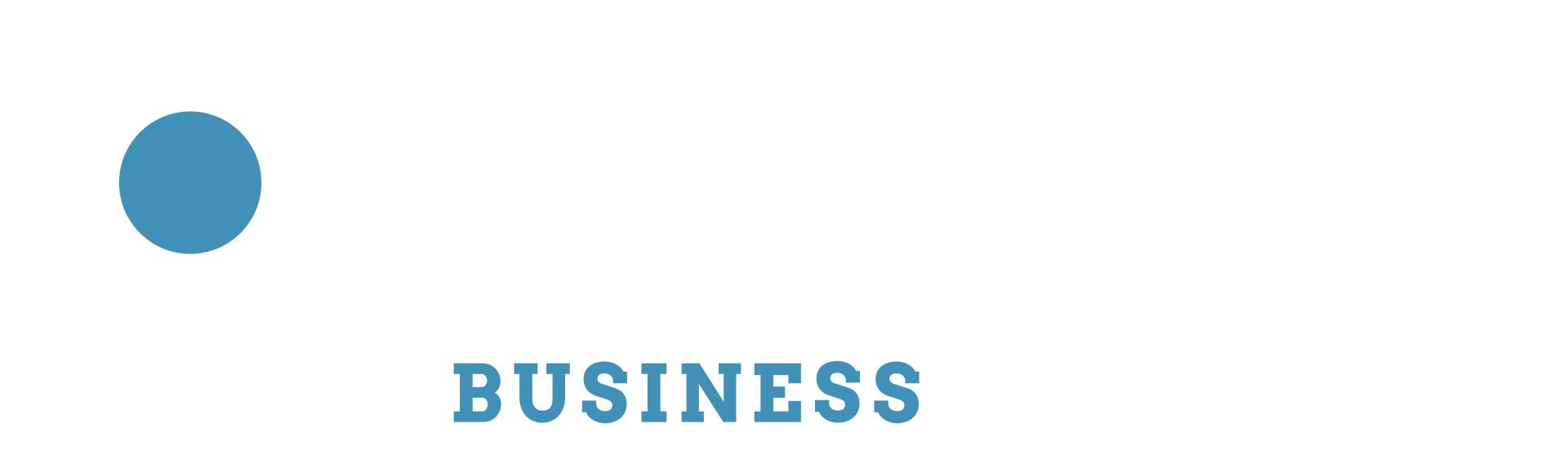 Optimal Business Solutions logo in white